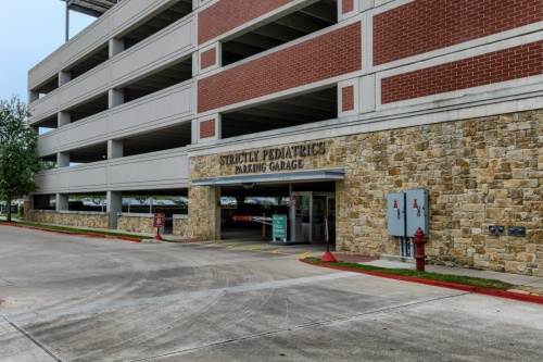 strictly pediatrics parking garage